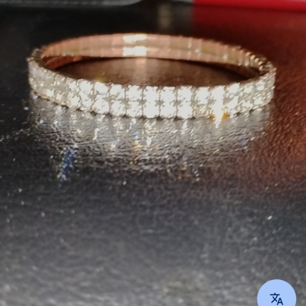 Elegant Silver tennis bracelet